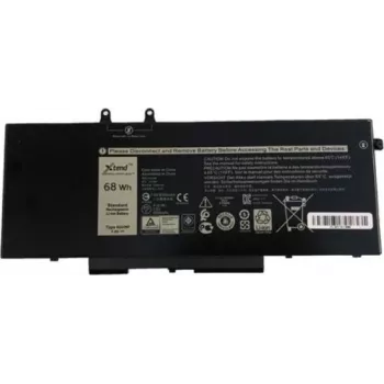 Dell nešiojamojo kompiuterio baterija PRI 51WHR 3C LITH SMP, 51 Wh, vidinis keitimas