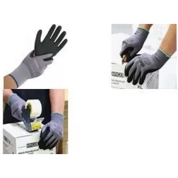 Darbo pirštinės Franz Mensch HYGOSTAR Ergo Flex pilka/juoda XL 6496044 (33293)
