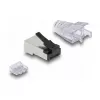 DeLOCK RJ45 modulinis kištukas Cat.6 50 vnt. rinkinys su tvirtu fiksatoriumi