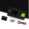 Automobilinis keitiklis Green Cell INV10 2000 W, 12 V DC į 230 V AC, C tipo išėjimas, 50 Hz, juodas