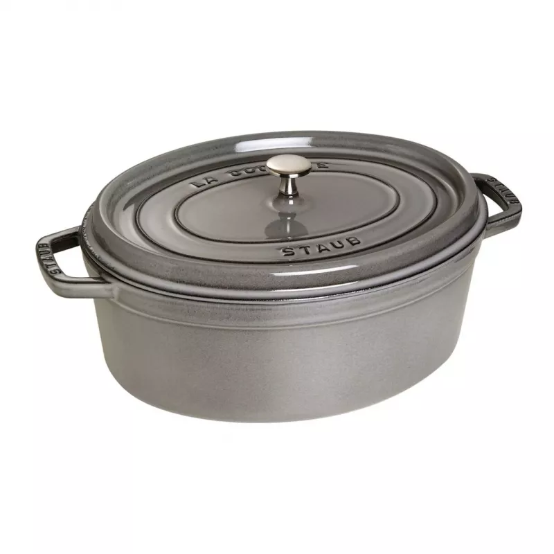 Ketaus troškintuvas Staub La Cocotte 5,5 L ovalus