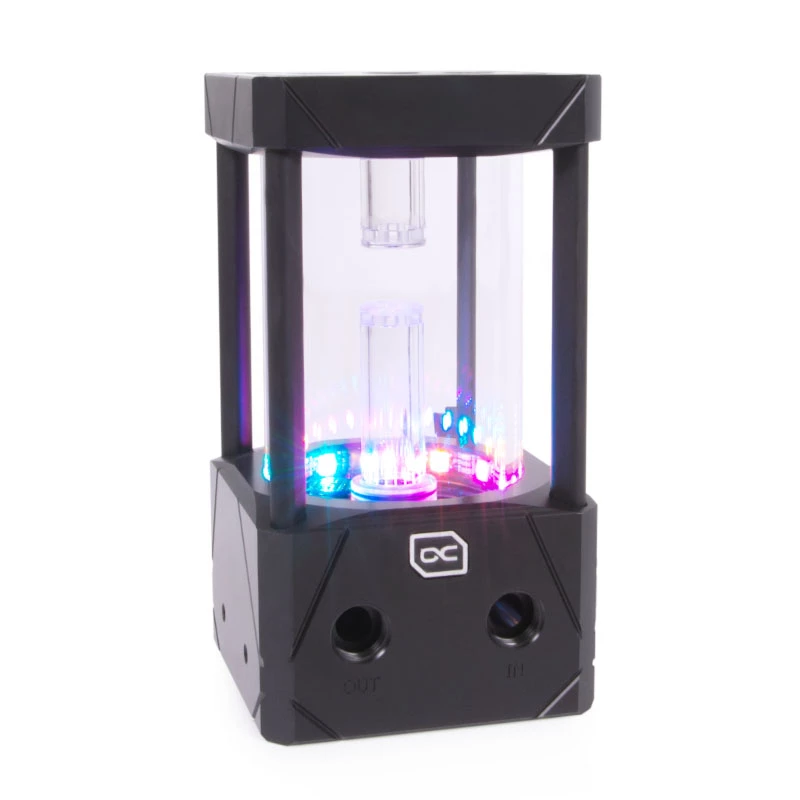Vandens blokas Alphacool 13327 Acetal Aliuminis Juodas Skaidrus 5V RGB