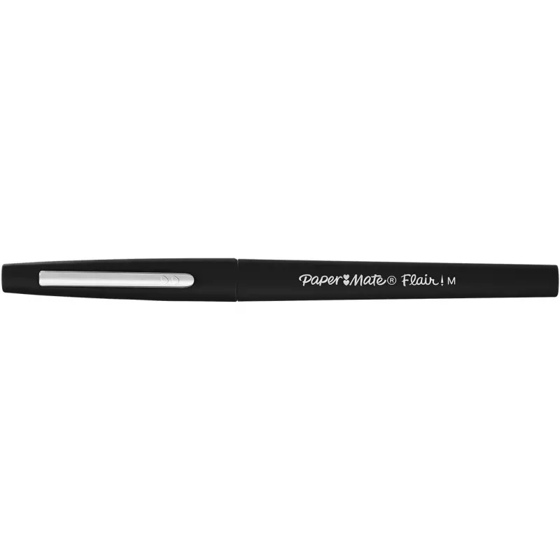 Parker Flair Original rašiklis flomasteris vidutinis juodas 2 vnt.