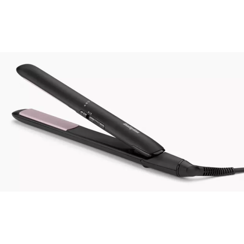 Tiesintuvas plaukams BaByliss CERAMIC 230 – keraminės plokštelės, 2 šilumos lygiai, 1,8 m laidas, juoda