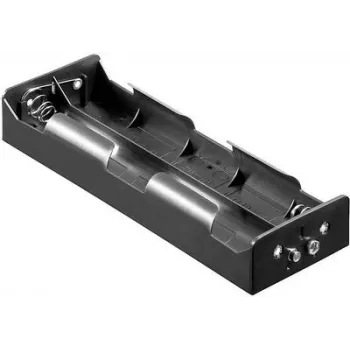 Goobay baterijų laikiklis 6x D (Mono), snap jungtis, 195 x 73.5 x 32.8 mm (10872)