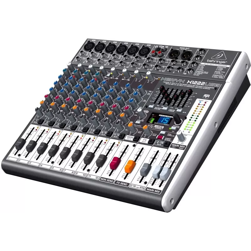 Behringer X1222USB garso maišytuvas 4 kanalai