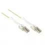 Good Connections OM5 šviesolaidinis dupleksinis komutacinis kabelis LC/LC, daugiamodis 50/125 µm, Uniboot, LSZH, keičiamas poliškumas, 10 m (LW-U810LC5)