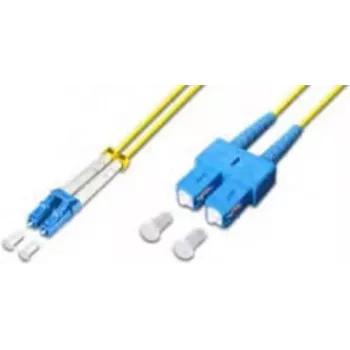 Lightwin LSP-09 LC-SC 5.0 šviesolaidinis kabelis 5 m OS2 geltonas (LSP-09 LC-SC 5.0)