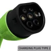 Elektrinio automobilio įkroviklis QOLTEC 22 kW 400 V WiFi (TUYA) su 7 m kabeliu