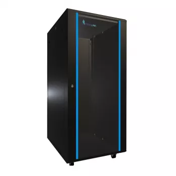 Extralink EX.11366 stovas 27U 600x800 mm laisvai pastatoma spinta Juoda
