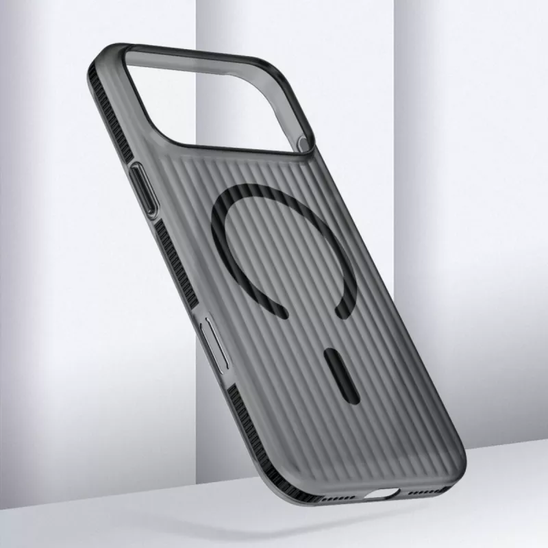 4smarts Design Case Aero, iPhone 17 Pro, juodas (541641)