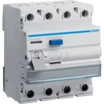 Liekanos srovės automatinis jungiklis 4pol. 25A/300mA 6kA CFA425D (CFA425D)
