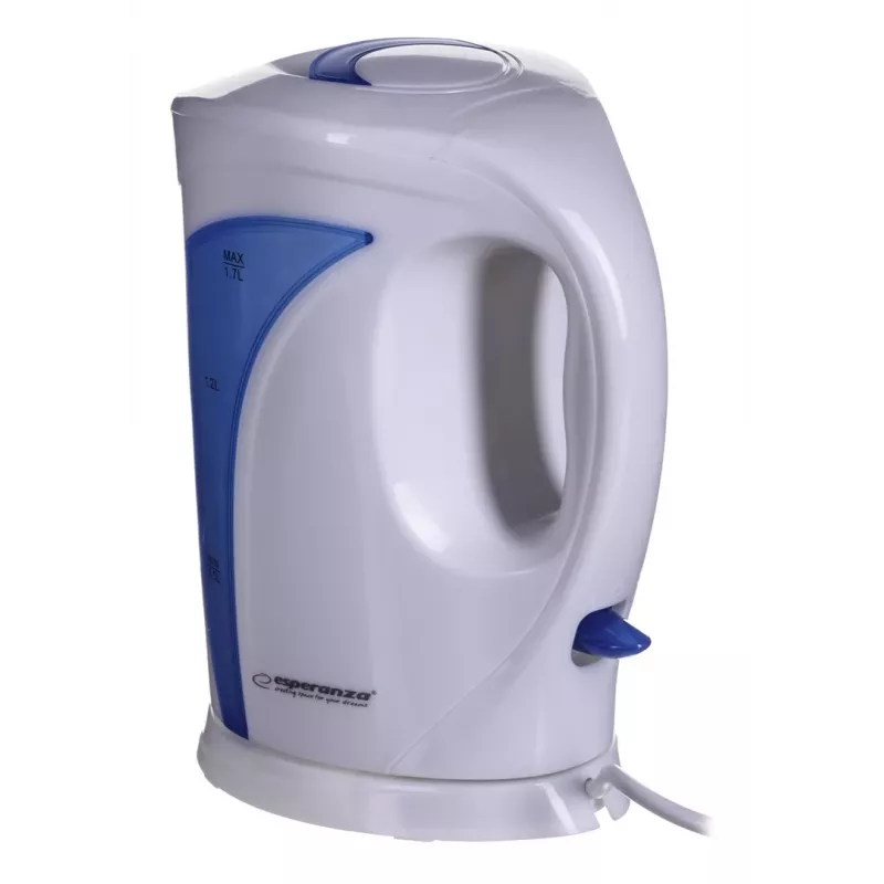 Esperanza EKK018B Elektrinis virdulys 1,7 L, Baltas / Mėlynas