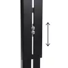 Sieninis TV laikiklis MACLEAN MC-451 su lentyna ir polinkio reguliavimu, VESA 75x75–200x200 mm, iki 20 kg, 15–42 colių ekranams