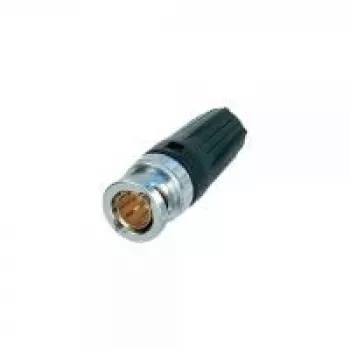 Neutrik NBNC75BDD6 BNC jungtis aliumininė - juoda (NBNC75BDD6)