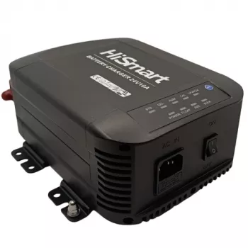 Automatinis švino rūgšties /  LiFePO4 akumuliatoriaus įkroviklis, 24V 10A