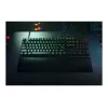 Laidinė žaidimų klaviatūra Razer Huntsman V2 — spragteli violetiniai optiniai jungikliai, RGB LED