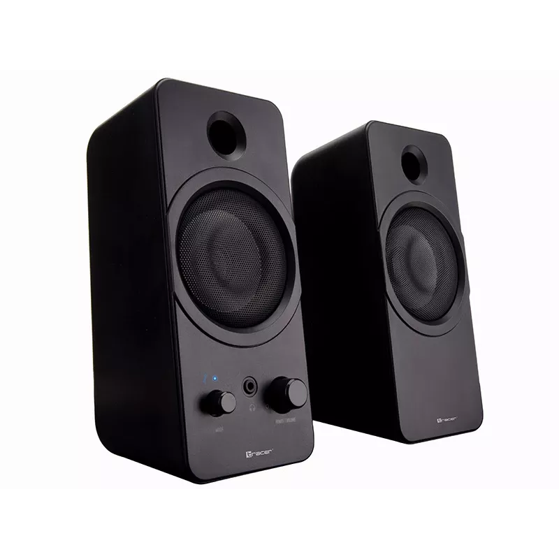 Staliniai garsiakalbiai 2.0 TRACER Mark 12 W, USB maitinimas, Bluetooth, 2 krypčių, 2 garsiakalbiai, juodi