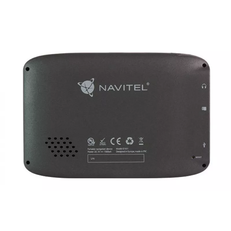Navitel E501 Navigatorius 12,7 cm (5 colių) TFT lietimui jautrus ekranas Pilka