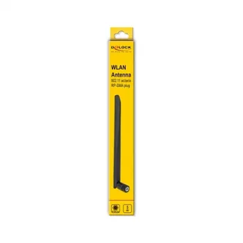 Kryptinė antena DeLOCK 12637, 5 dBi, RP-SMA, 5 GHz