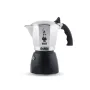 Bialetti Brikka Moka puodas 0.1 L Juodas, Nerūdijantis plienas