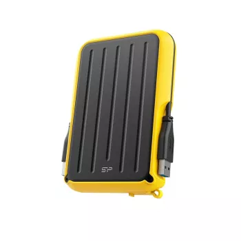 Išorinis kietasis diskas Silicon Power A66 2TB USB 3.2 Gen 1 (Type-A) juoda/geltona