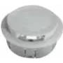 Bachmann 930.137 Easy-Cover teleskopinis dangtis grindų lizdų dėžei, sidabrinis
