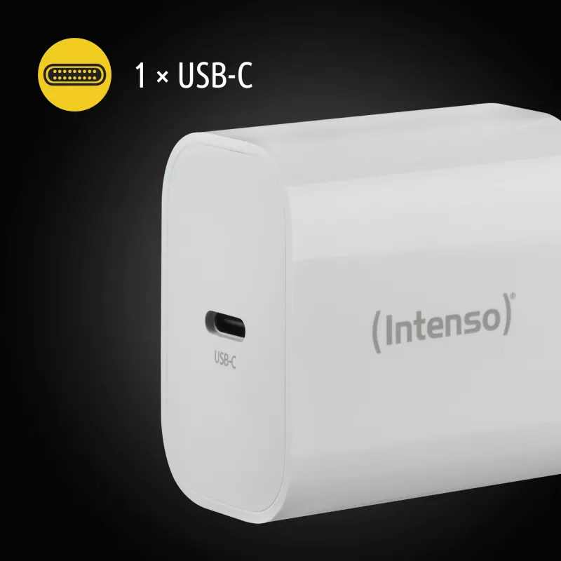 Intenso POWER ADAPTER USB-C 7802012 - 20 W kroviklis patalpoms