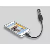 DeLOCK 83293 USB OTG kabelis, Micro-USB B (K) į USB 2.0 A (L), 0,18 m