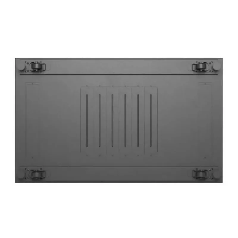 19 colių stelažo spinta LANBERG FF01-6022-23B, 22U, 600×1000 mm, juoda, perforuotos durelės