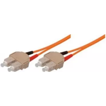 Tecline exertis Connect – šviesolaidinis jungiamasis kabelis SC multi-mode (M) – SC multi-mode (M) – 5 m – 50/125 µm – OM2 – oranžinis (75905)