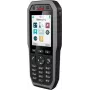 ASCOM d83 Protector EX – DECT ragelis pavojingoms aplinkoms (2,4 colių LED spalvotas ekranas, Bluetooth, plačiajuostis garsas, ATEX sertifikatas) – juodas (DH8-ACAB)