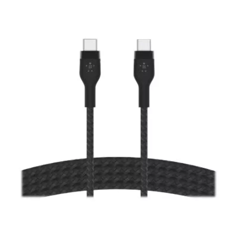Belkin BOOSTCHARGE PRO Flex USB laidas 1 m USB 2.0 USB-C juodas (CAB011BT1MBK)