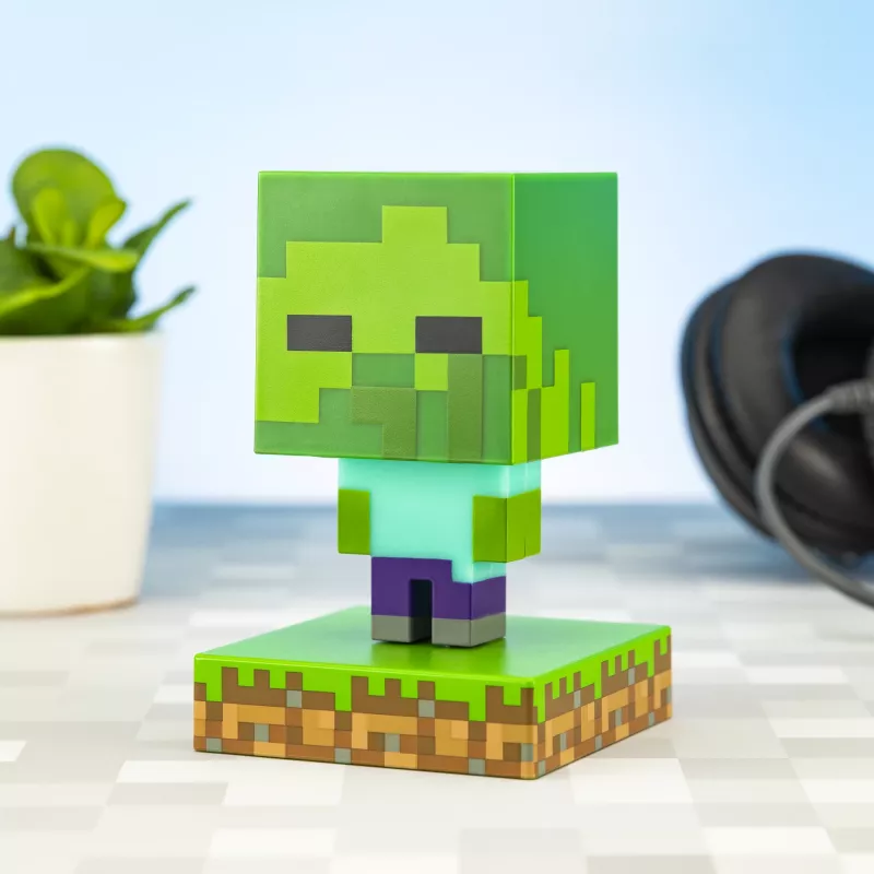 Stalinė lempa Paladone Light Minecraft Zombie PP6592MCFV4 LED