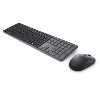 DELL Pro 7 Slim KM726 klaviatūra ir pelė RF Wireless + Bluetooth QWERTY US International juoda