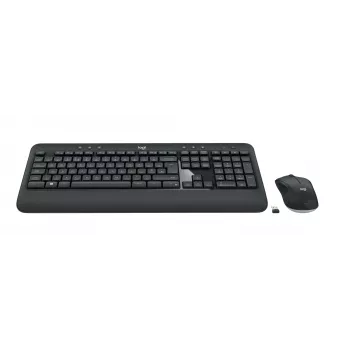 Logitech MK540 ADVANCED belaidis klaviatūros ir pelės rinkinys, pilno dydžio membraninė