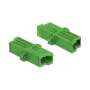 Optic Fiber Coupler DeLOCK E2000 Simplex moteriškas į moterišką