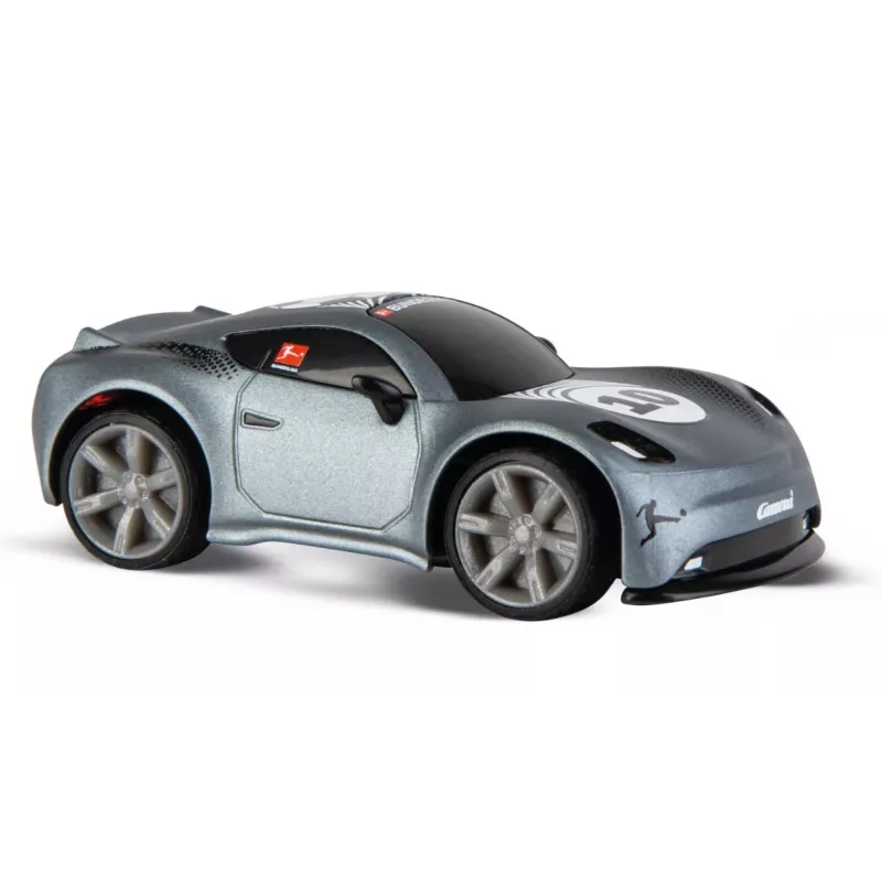 RC Automobilis Bundesliga Mini RC 1:43 Pilkas