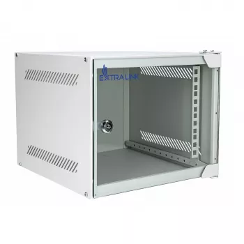 EXTRALINK LITE 4U 10 inch 280×310 sieninis stovo spintelė pilka