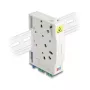 DeLOCK 85936 Optinio pluošto jungčių dėžutė LC Duplex balta