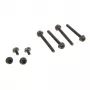 Varžtas XSPC juodas 6 mm 8 vnt
