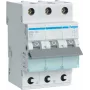 Hager MBS340 automatinis jungiklis 40A B tipas 3 moduliai