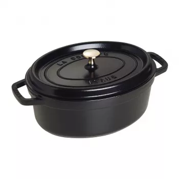 Staub Cocotte ketaus puodas 4,2 L juodas