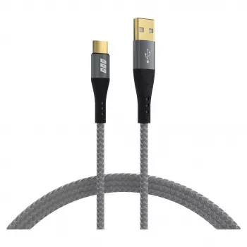 EFB Elektronik USB-A į USB-C laidas 60W QC 3A pilkas - Laidas - Skaitmeninis/duomenų (USB-AC-00002)