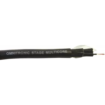 Daugiagyslis kabelis Omnitronic 24 x 2 x 0,12, 25 m ritė