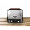 Ninja OO101EU lauko kepsninė / grotelės Elektrinė + Anglinė Juoda, Raudona, Sidabrinė 2400 W