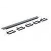 DeLOCK 42496 1U kabelių valdymo skydelis 19 inch