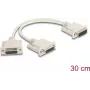 DeLOCK 65833 Serijinis skirstytuvas DB-15 0,3 m smėlio spalvos