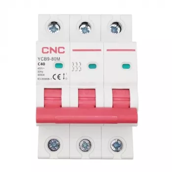 Automatinis jungiklis HiSmart NV821563 3-polių 40A C charakteristika