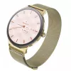 Išmanusis laikrodis Garett Verona 2 Gold Mesh su Bluetooth ir širdies ritmo matuokliu